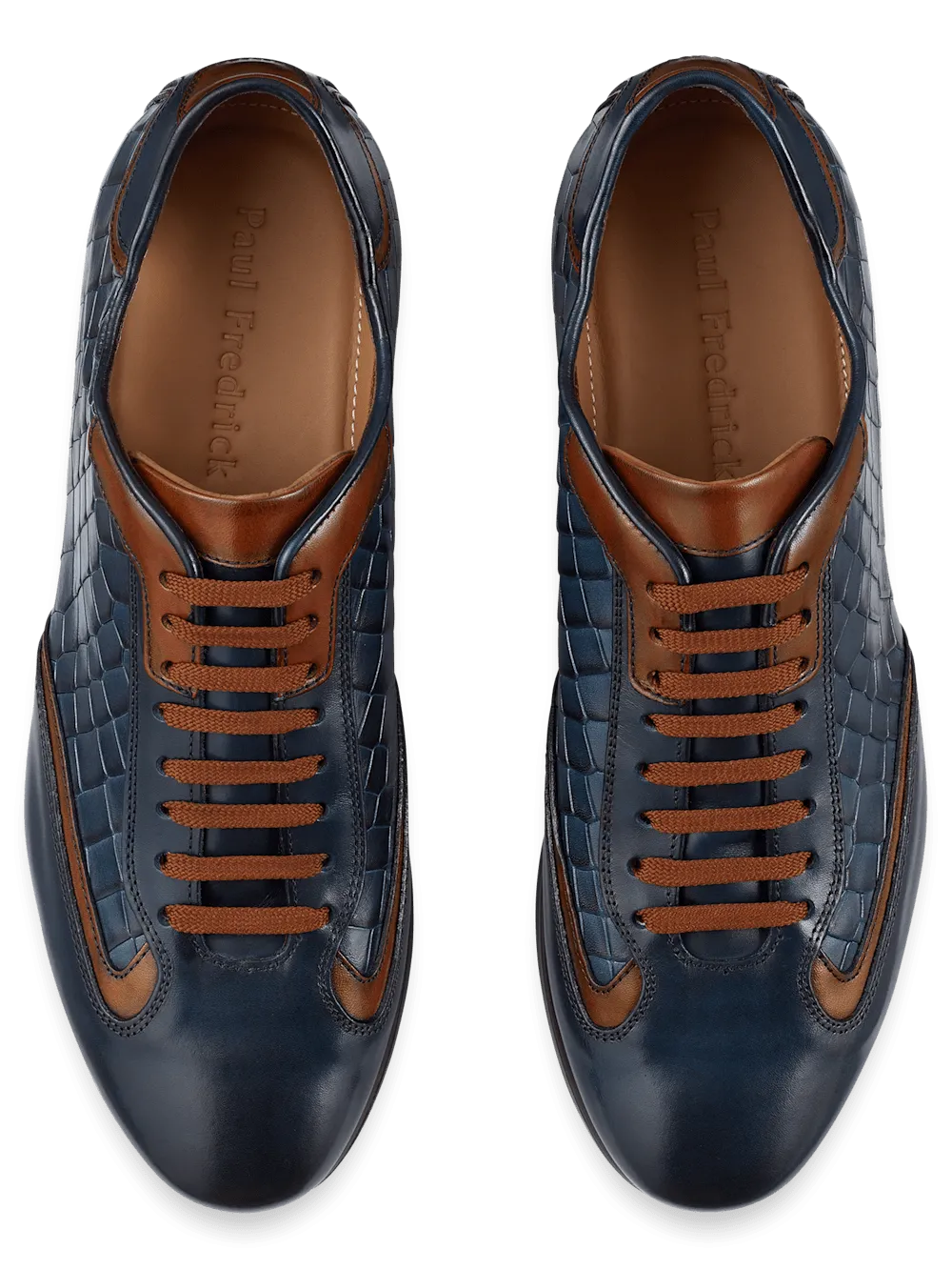 Nash Sneaker - Navy/tan