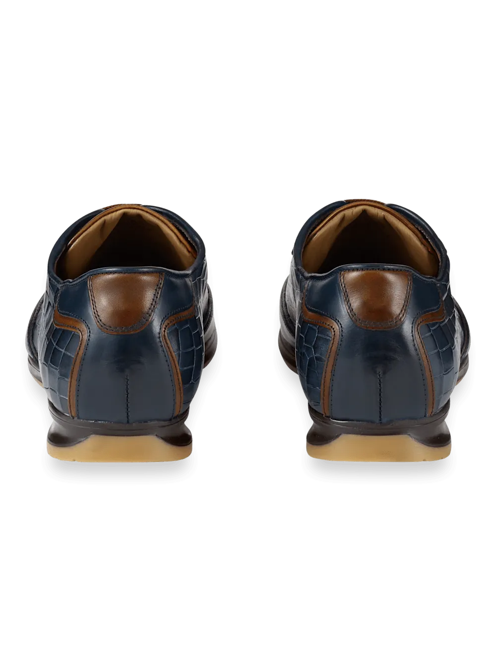 Nash Sneaker - Navy/tan