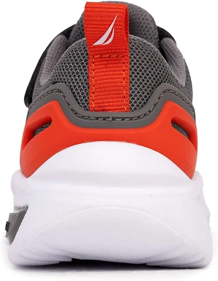 Nautica Kids Fashion Sneaker Athletic Running Shoe with One Strap |Boys - Girls|(Toddler/Little Kid)