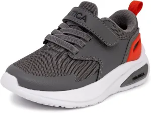 Nautica Kids Fashion Sneaker Athletic Running Shoe with One Strap |Boys - Girls|(Toddler/Little Kid)