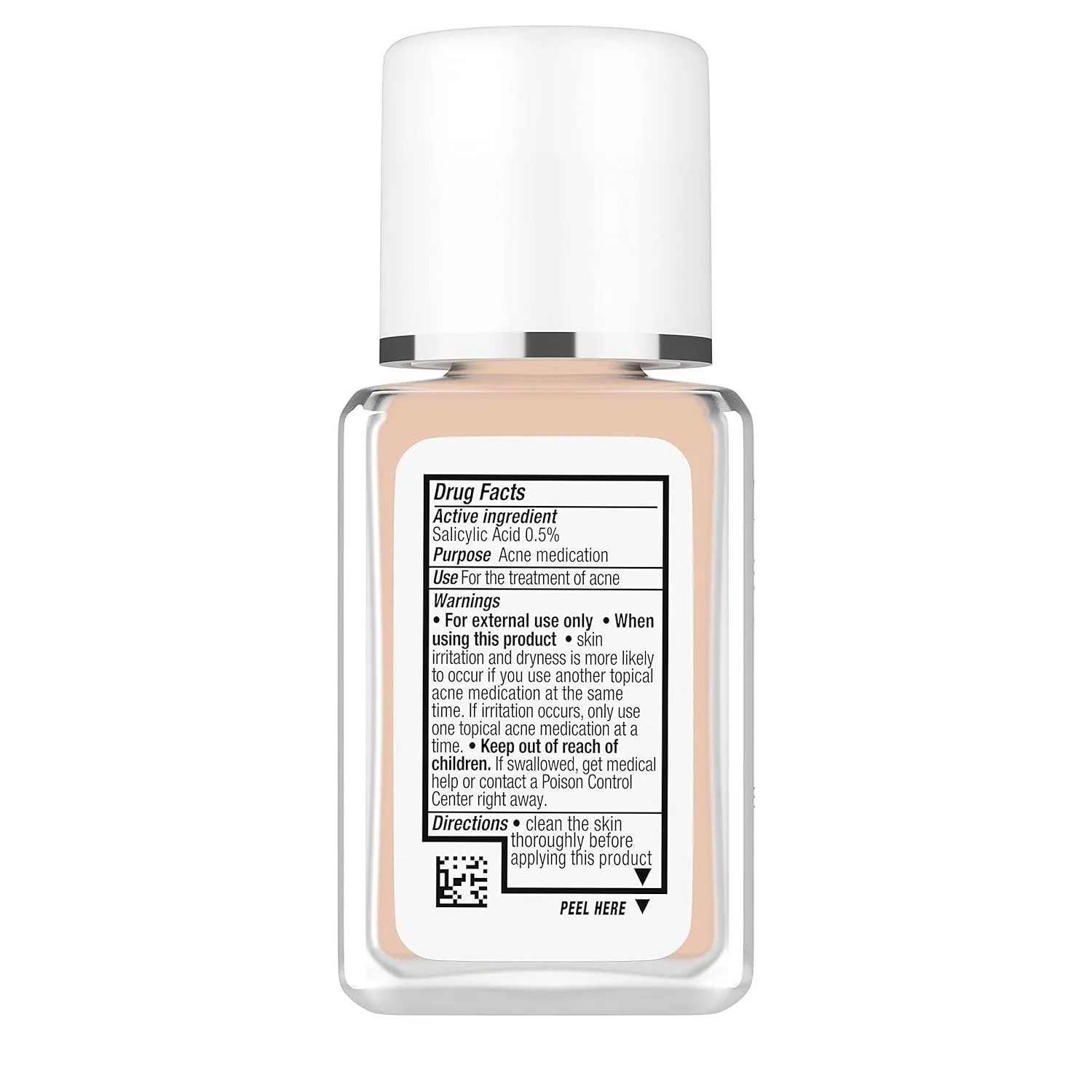 Neutrogena SkinClearing Oil-Free Makeup, Soft Beige 50, 1 Fl. Oz (Pack of 1)