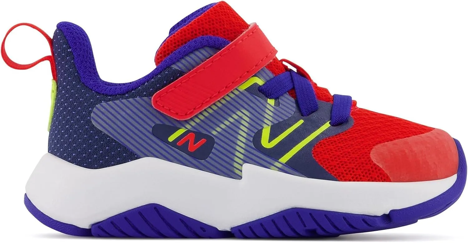 New Balance Unisex-Child Rave Run V2 Bungee Lace with Top Strap Shoe