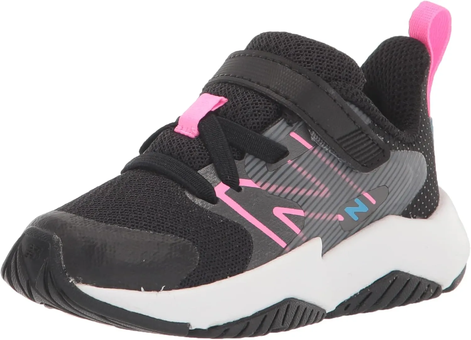 New Balance Unisex-Child Rave Run V2 Bungee Lace with Top Strap Shoe