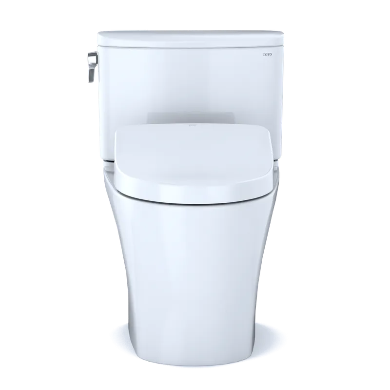 Nexus Elongated 1 gpf Two-Piece Toilet with Washlet  S500e in Cotton White