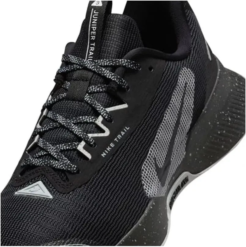 Nike Men's Juniper 3 Trail Running Shoes Sneaker, Black/Black-Wolf Grey-Photon Dust, 8.5