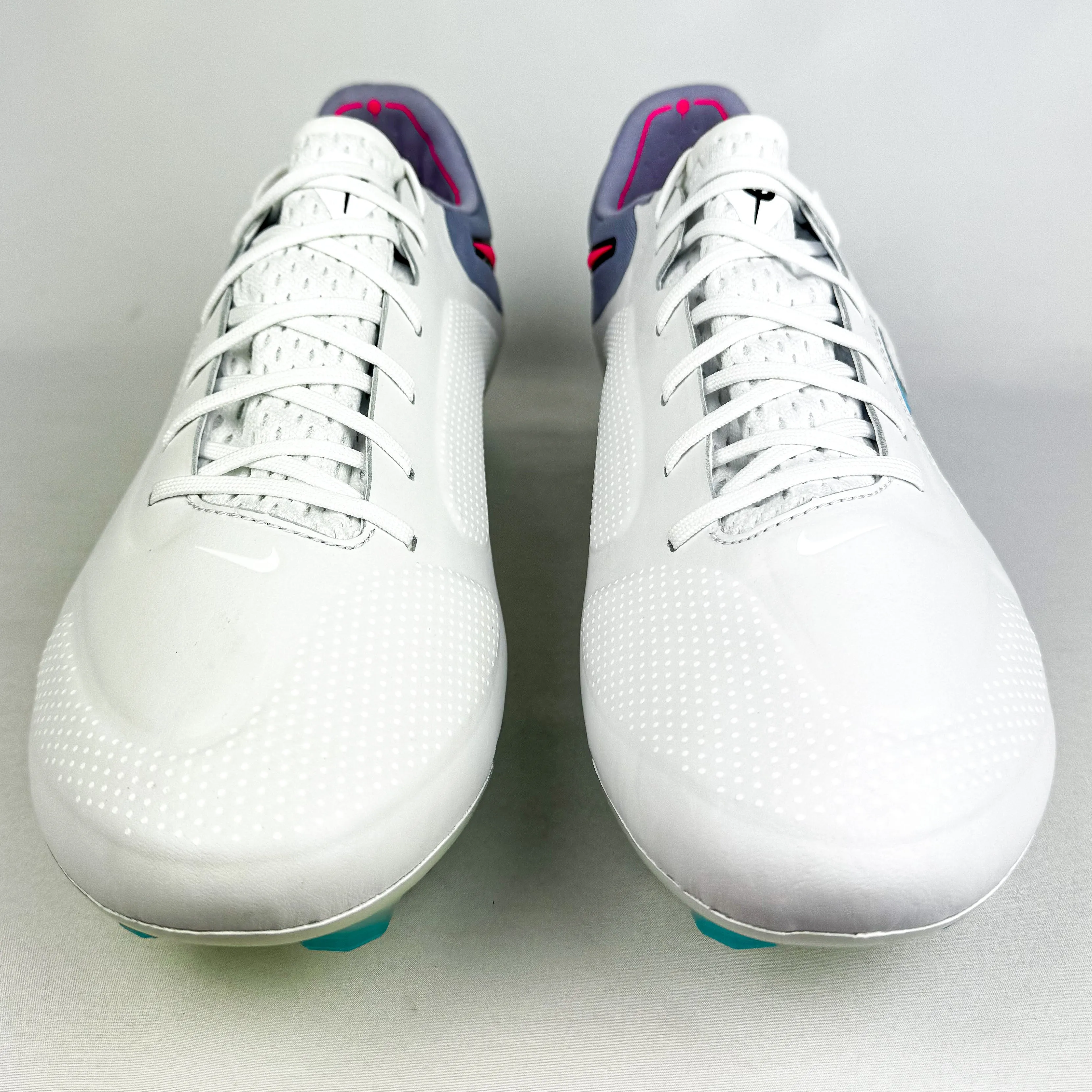 Nike Tiempo Legend 9 Elite AC SG-Pro - White/Baltic Blue/Pink Blast/Black *In Box*