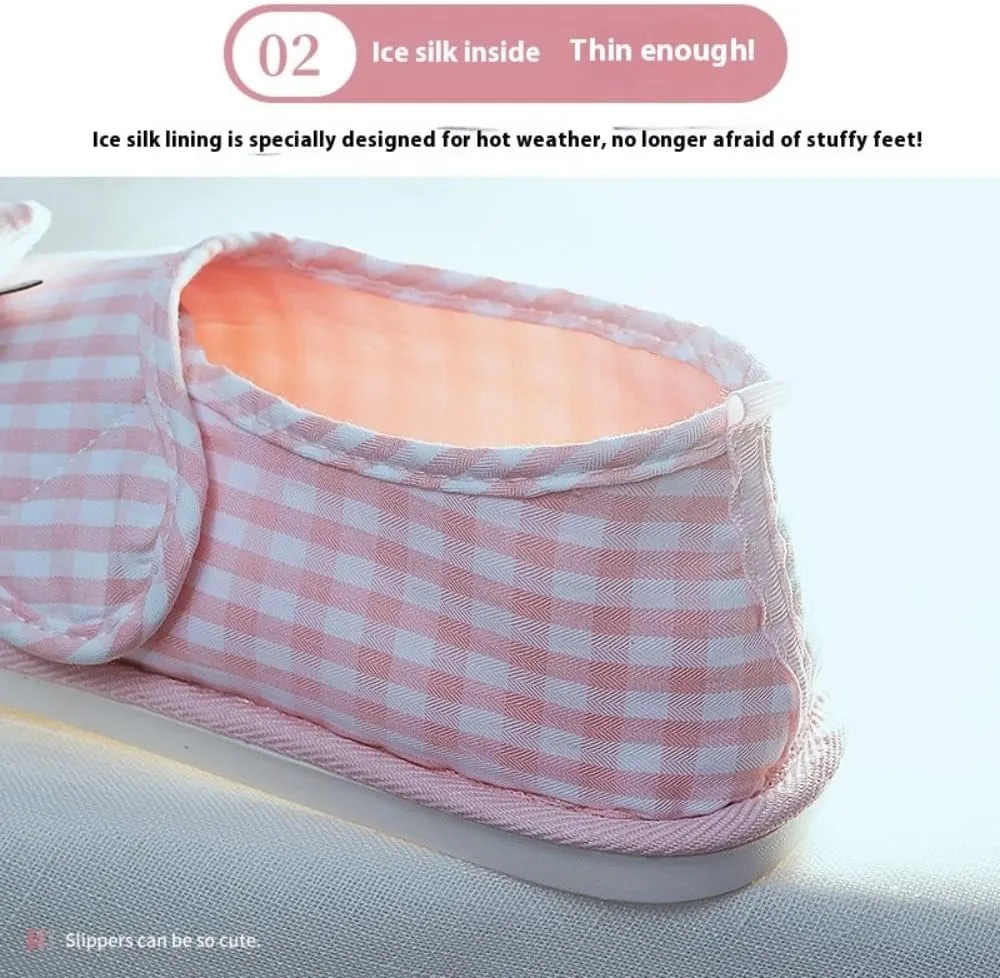 Non Slip Hospital Slippers for Women Labor and Delivery Ultra-Soft Comfortable Pregnancy Shoes Star Cute Warm Memory Foam Postpartum Slippers Maternity Foldable House Shoes Home Office Bathroom