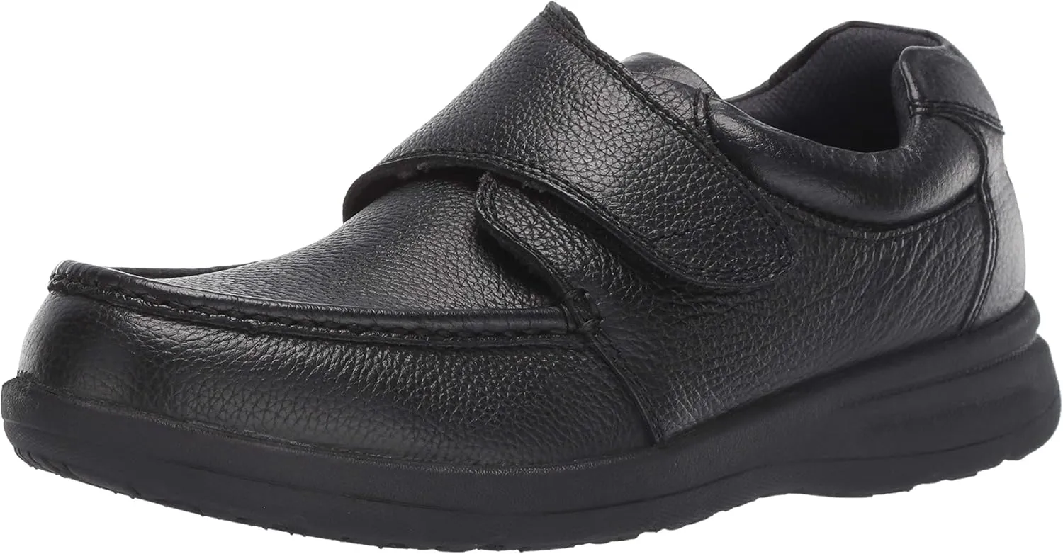 Nunn Bush Men's Cam Strap Hook and Loop Casual Loafer Lightweight Slip On