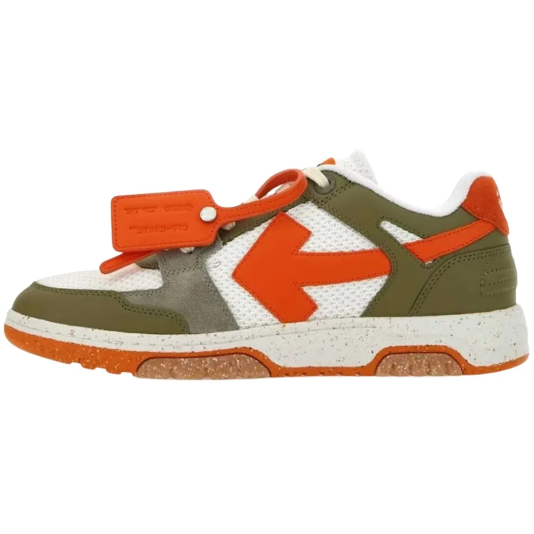 Off White Mens Sneakers Omia243S23Lea0015622 Green