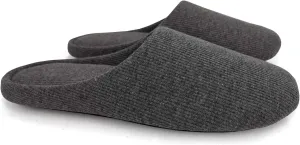ofoot Women's Non-Slip House Slippers - Lightweight Cotton Memory Foam Indoor Slip-On, Machine Washable & Foldable Travel Design for Home, Yoga, Narrow/Wide Fit Options