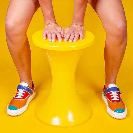 Orange mulicolored patent BEAKER band sneaker