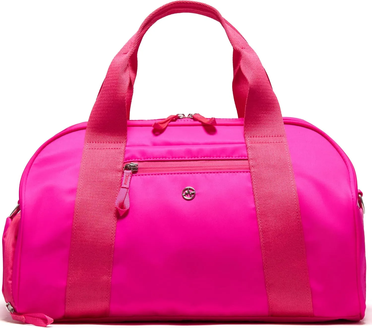 Pander 23L Small Gym Duffel Bag with Shoe Compartment, Versatile Gym and Travel Companion, Spacious, and Organized - Ideal for Active Lifestyles (Sonic Pink)