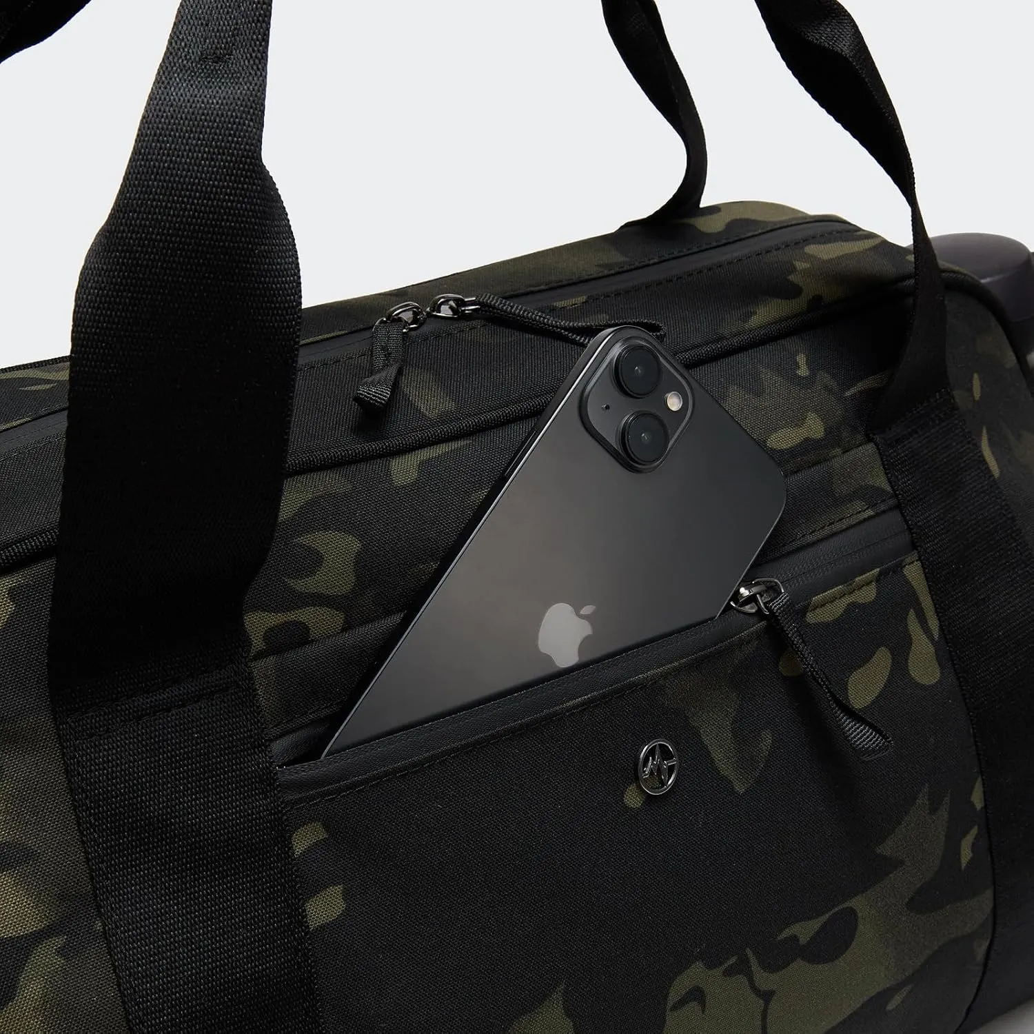 Pander 28L Large Gym Duffle Bag with Shoe Compartment, Fit for Travel, Weekend, Sports, Workout, Overnight.(Camo)