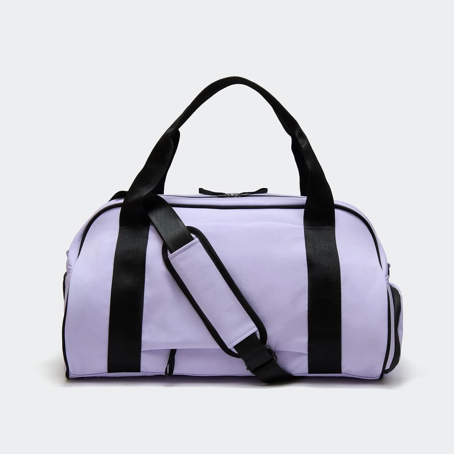 Pander 28L Large Gym Duffle Bag with Shoe Compartment, Fit for Travel, Weekend, Sports, Workout, Overnight.(Pale Purple)