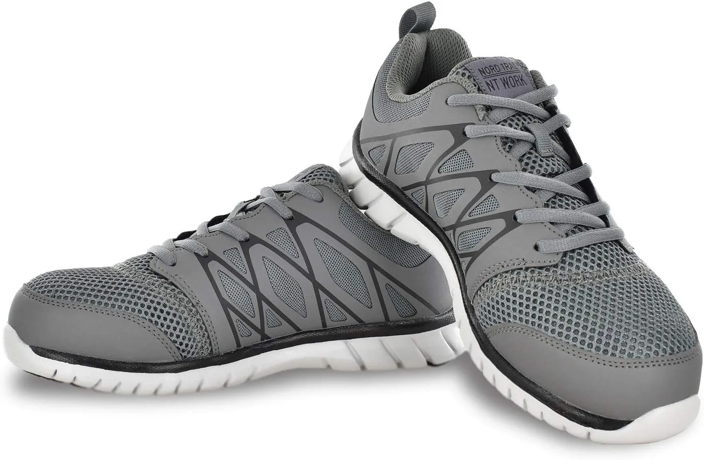 Phoenix Work Shoes for Men - Alloy Toe Lightweight Nonslip Mens Shoes
