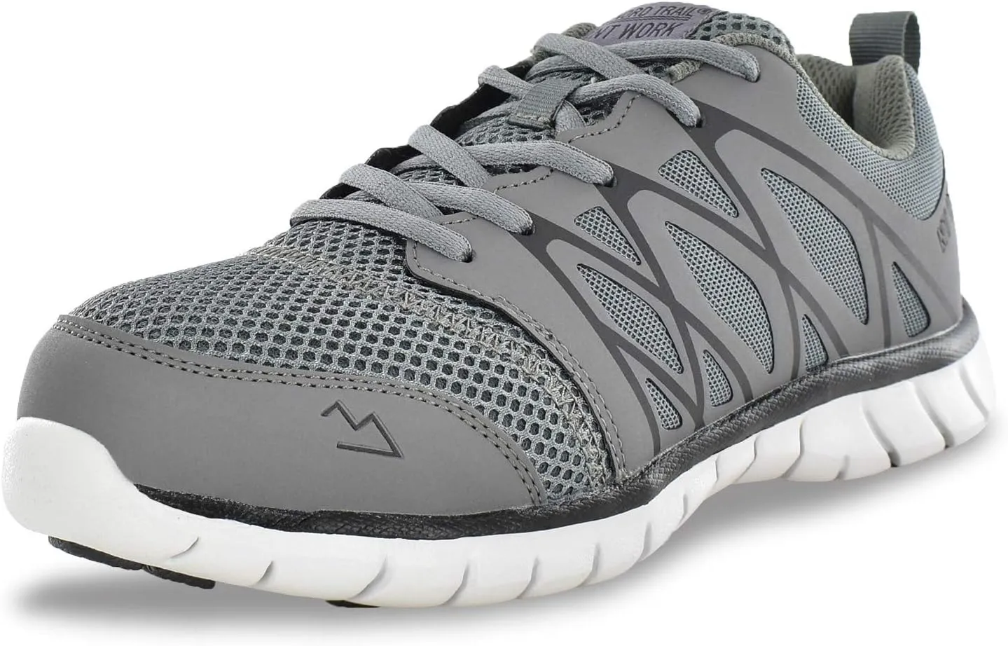 Phoenix Work Shoes for Men - Alloy Toe Lightweight Nonslip Mens Shoes