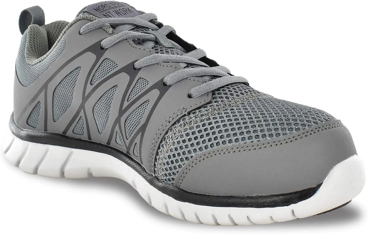 Phoenix Work Shoes for Men - Alloy Toe Lightweight Nonslip Mens Shoes