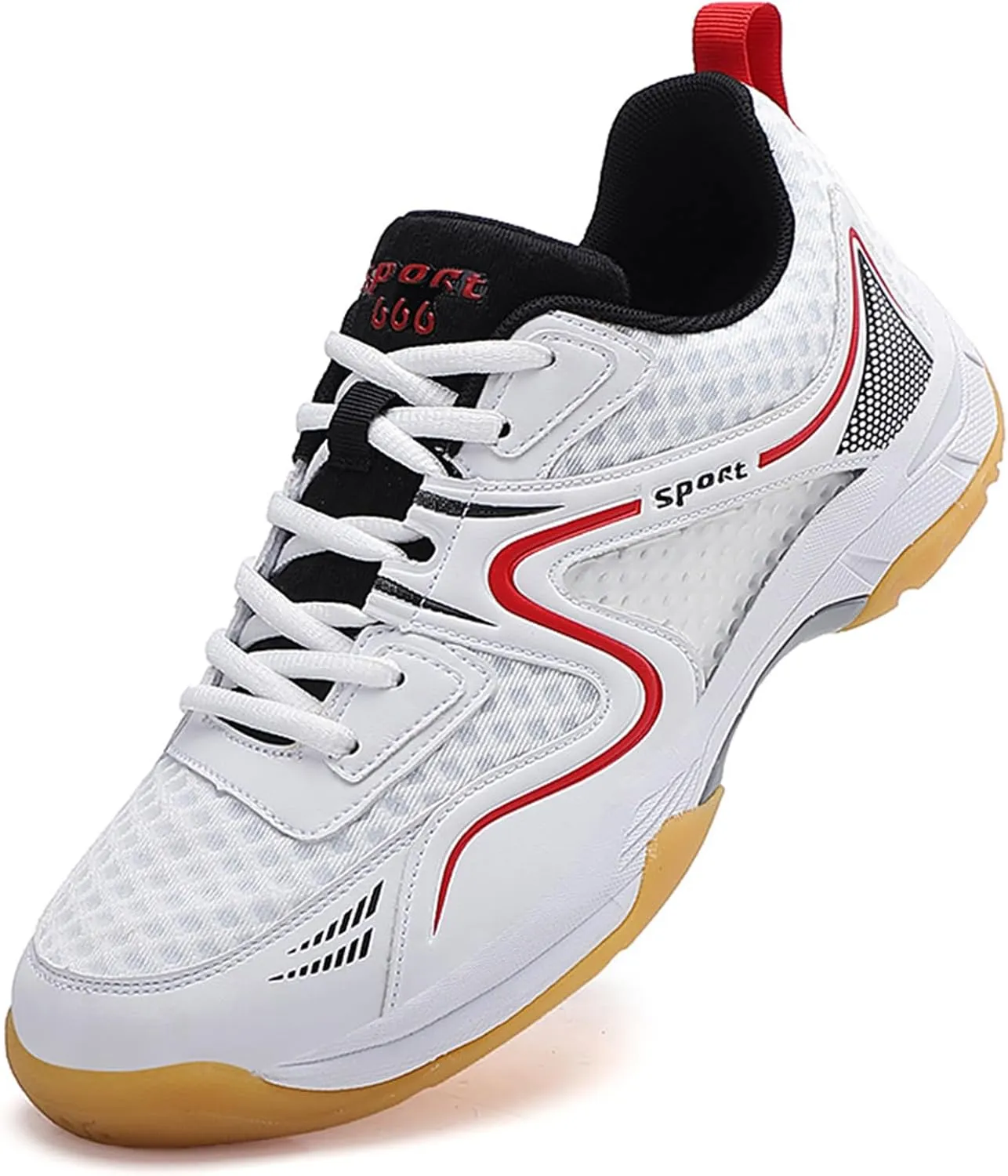 Pickleball Shoes for Mens Badminton Shoes Sneakers for All Court Racquetball Athletic Shoes Outdoor Indoor