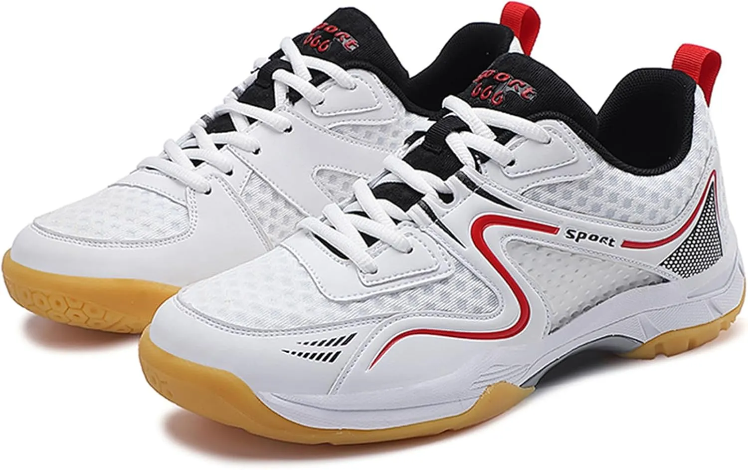 Pickleball Shoes for Mens Badminton Shoes Sneakers for All Court Racquetball Athletic Shoes Outdoor Indoor