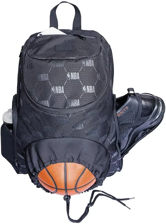 Point 3 Road Trip 2.0 Backpack Basketball Backpack with Drawstrong Closure | Ventilated Mesh Shoe Pocket Compartment