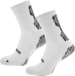 Precision Origin.0 Cushioned Sport Grip Socks (1 Pair) White - UK 6-8