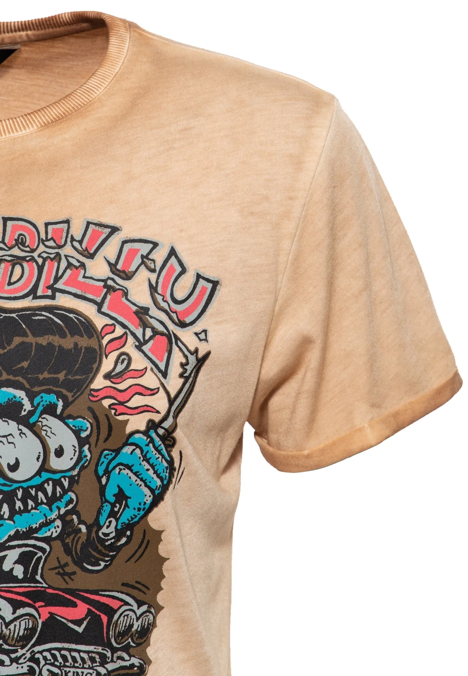 Printshirt «Rockabilly Greaser»
