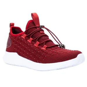 Propet Womens Red Metallic TravelBound