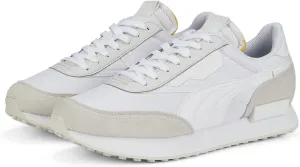 PUMA Mens Future Rider Sneaker, PUMA Mens White-Nimbus Cloud, 11.5