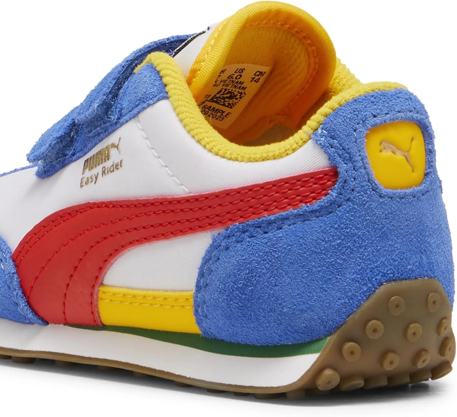 PUMA Unisex-Child Easy Rider Hook and Loop Sneaker