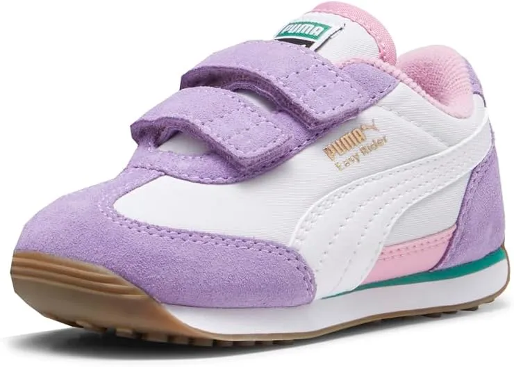 PUMA Unisex-Child Easy Rider Hook and Loop Sneaker
