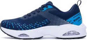 Quseek Mens Athletic Running Shoes Tennis Walking Sneakers Lightweight Breathable for Gym Jogging Sports US 7-13