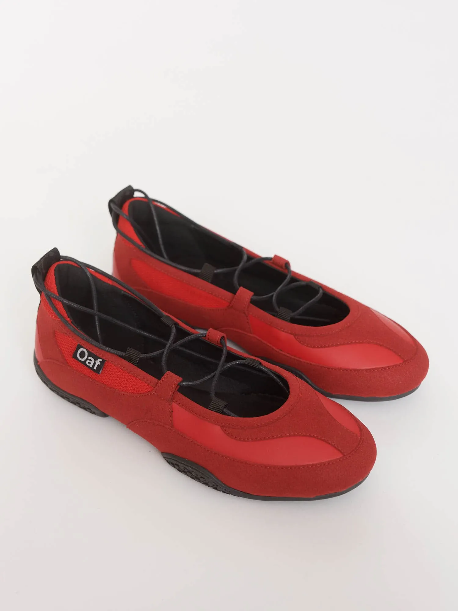 Red Slimbo Ballet Sneakers