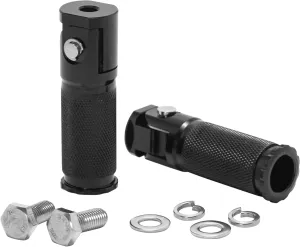 Retrospec Rev Ebike Foot Pegs, Aluminum Retractable Foot Rest Pedals for Electric Bikes Compatible with Retrospec Valen Rev 2 Ebikes
