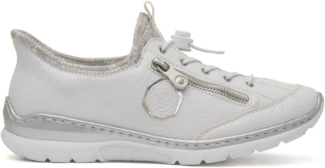 Rieker Antistress Women's White Slip On Shoes