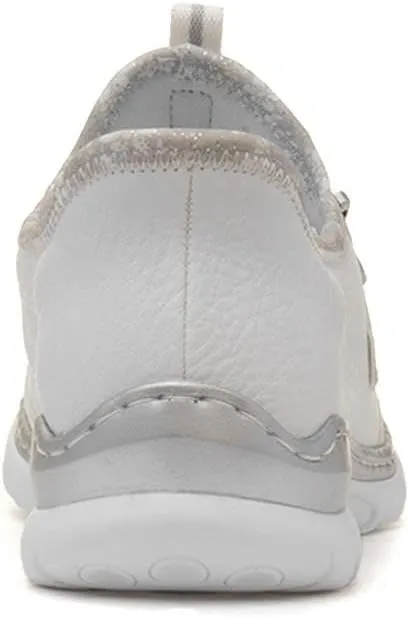 Rieker Antistress Women's White Slip On Shoes