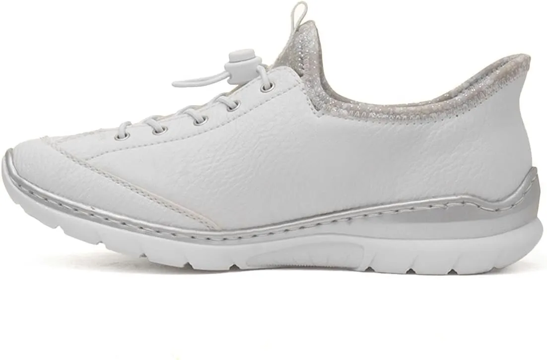 Rieker Antistress Women's White Slip On Shoes