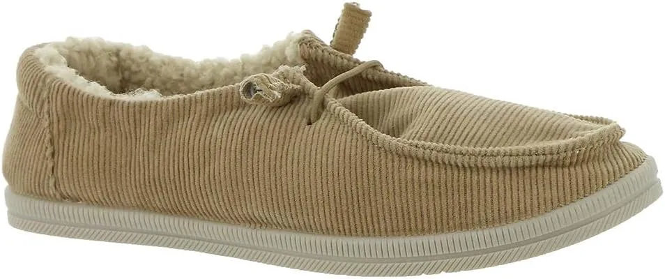 Rocket Dog Mellow Women's Slip On 8 B(M) US Natural-Corduroy