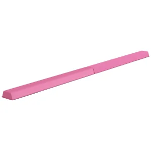 Rootz Balance Beam - Foldable Training Beam - Gymnastics Beam - Non-Slip Floor - 2.4m x 10cm x 6.5cm - Ideal for 3  Years, Up to 80kg