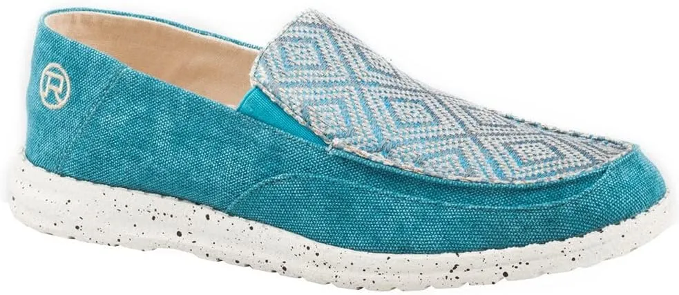 ROPER Womens Hang Loose Slip On Sneakers Shoes Casual - Black