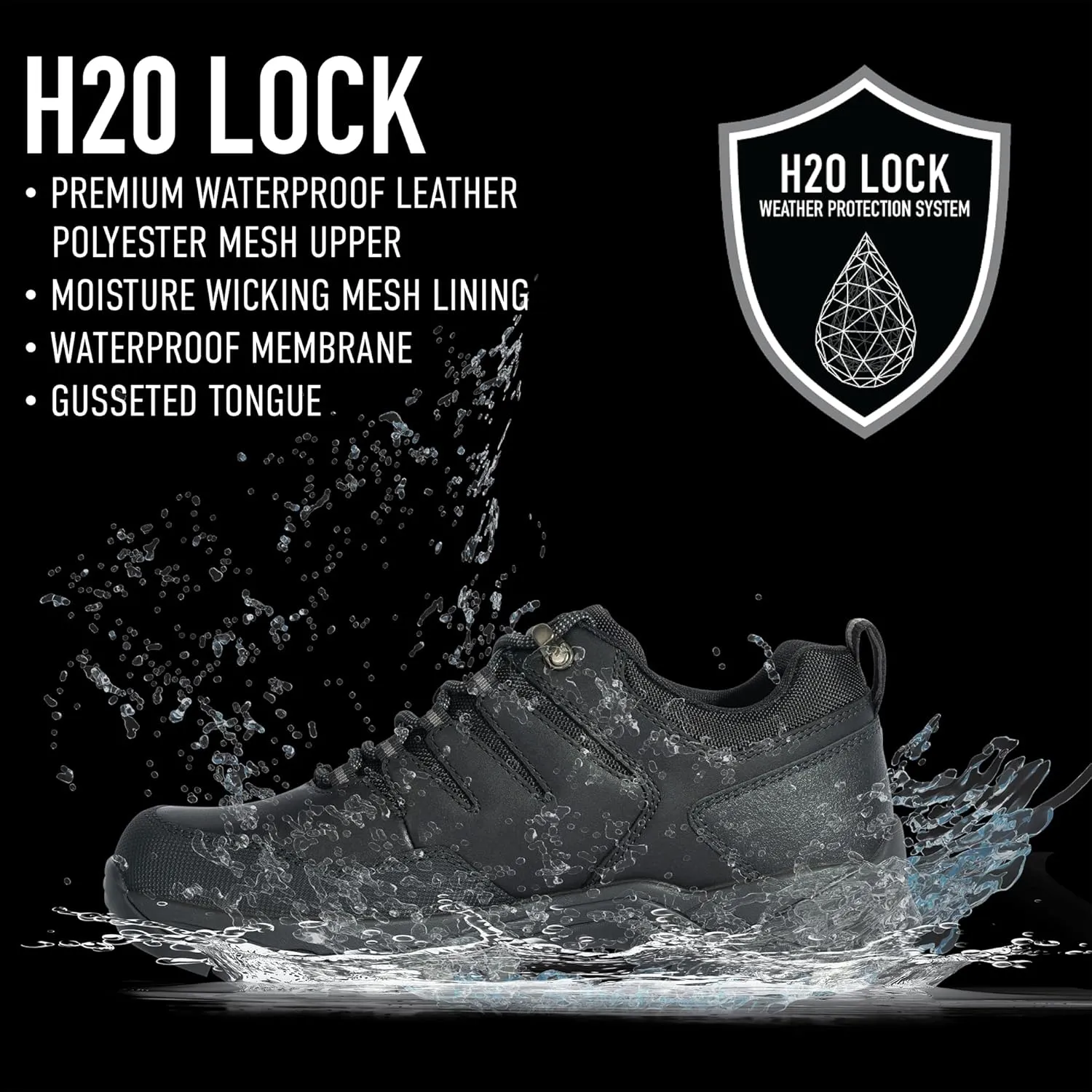 Rothco Scout All Terrain Hybrid Tactical Shoe – 4 Inch – Waterproof & Lightweight Low-Profile Boots