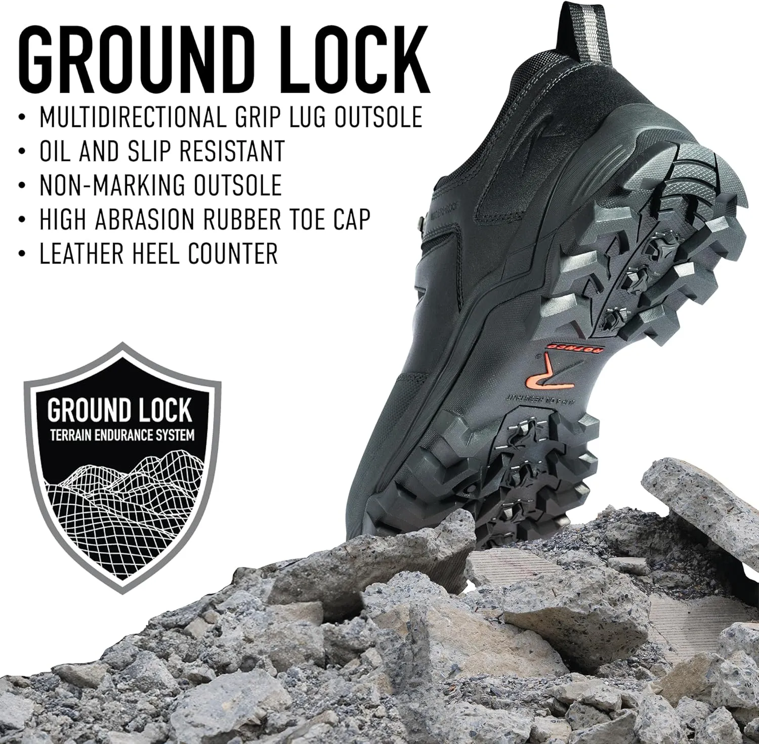 Rothco Scout All Terrain Hybrid Tactical Shoe – 4 Inch – Waterproof & Lightweight Low-Profile Boots