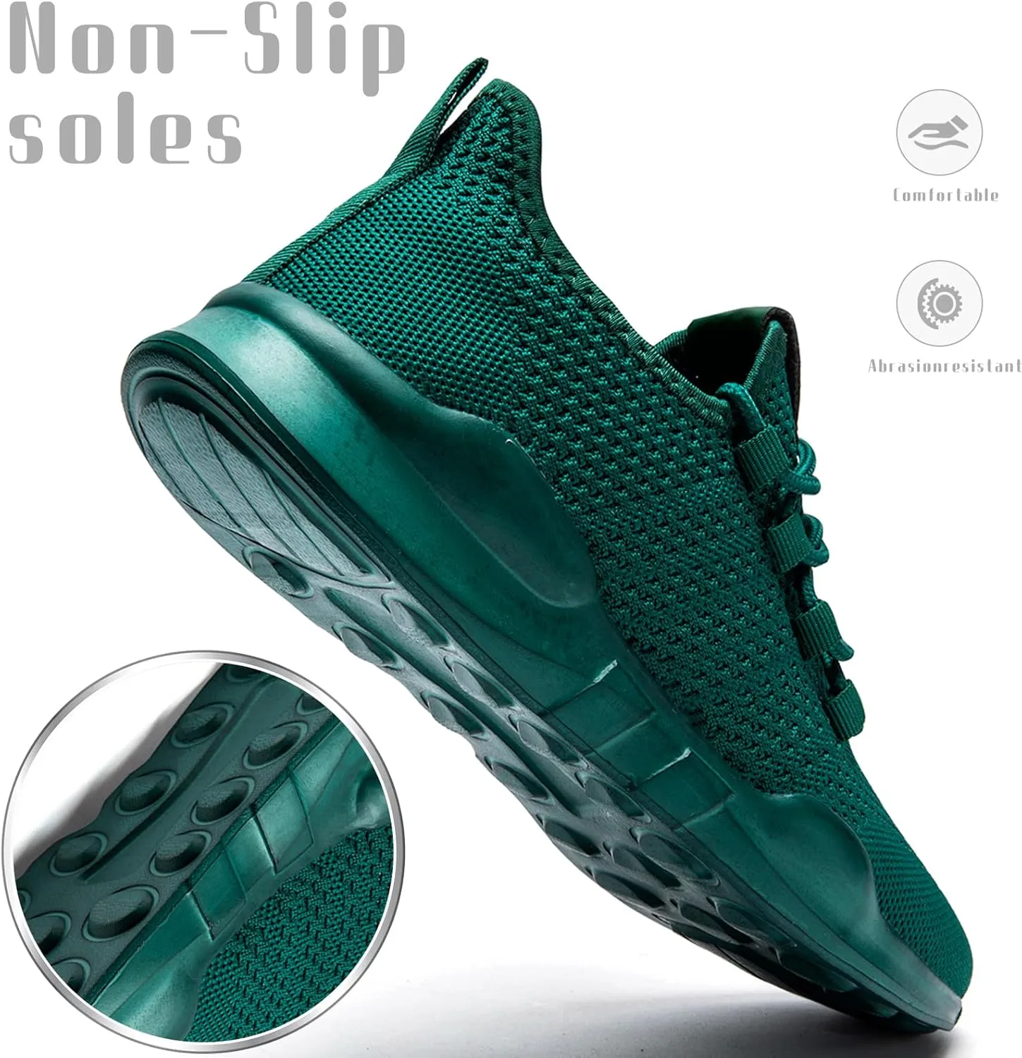 Running Shoes for Men Walking Tennis Fashion Sneakers Athletic Casual Workout Gym Breathable Lightweight Shoes