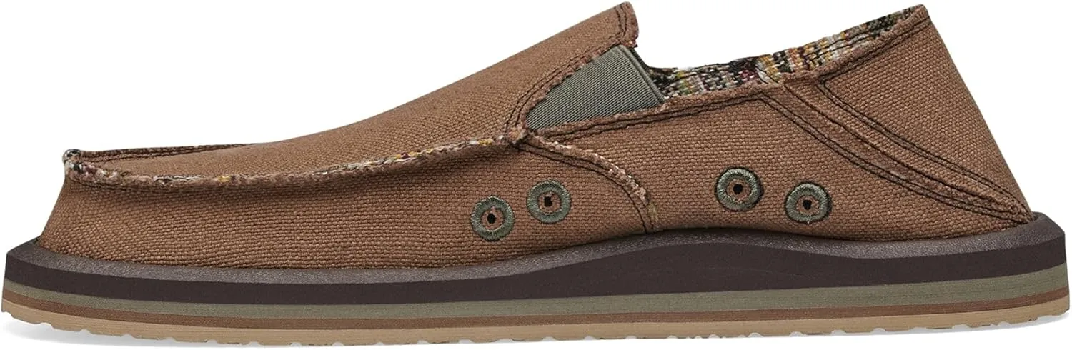 Sanuk Men's Vagabond Soft Top Hemp Loafer