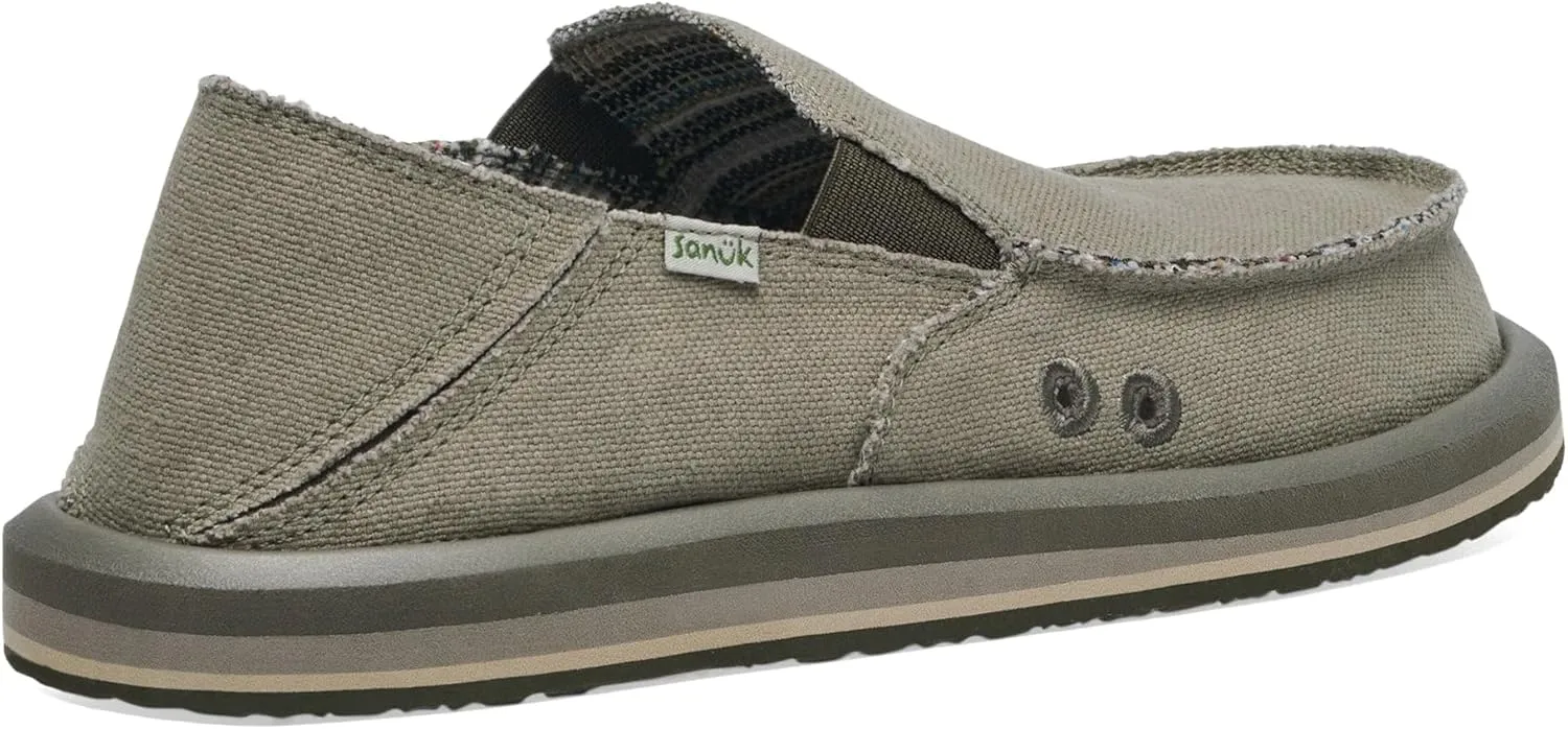 Sanuk Men's Vagabond Soft Top Hemp Loafer