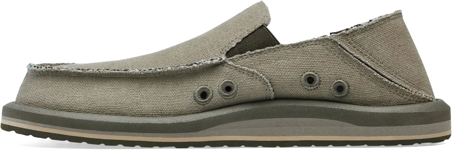 Sanuk Men's Vagabond Soft Top Hemp Loafer