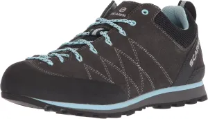 SCARPA Women's Crux Lightweight Suede Leather Approach Shoes for Hiking & Walking