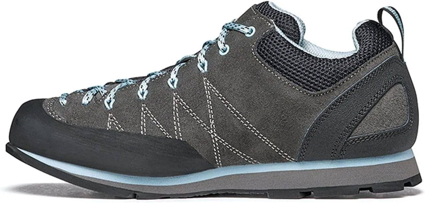 SCARPA Women's Crux Lightweight Suede Leather Approach Shoes for Hiking & Walking
