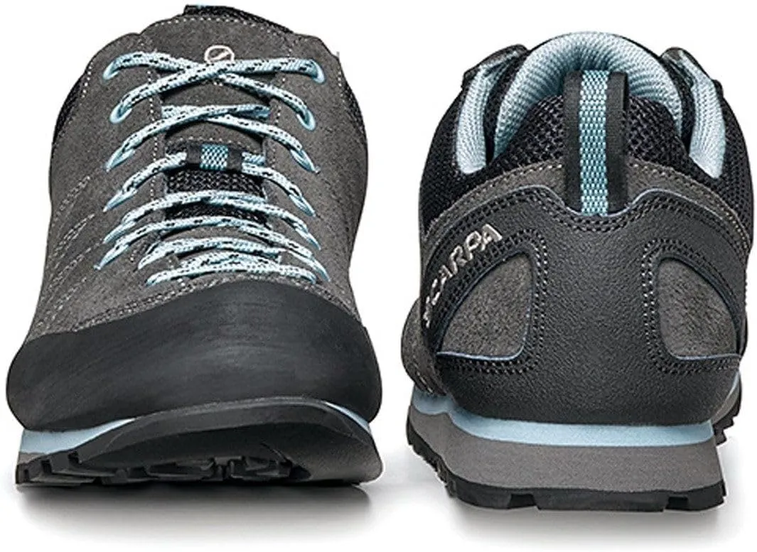 SCARPA Women's Crux Lightweight Suede Leather Approach Shoes for Hiking & Walking