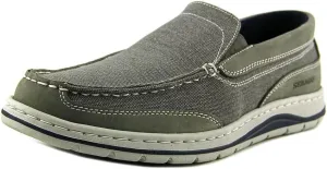 Sebago Men's Hartland Slip On (10 M in Grey Canvas/Nubuck)