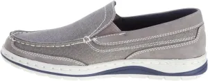 Sebago Men's Hartland Slip On (7 M in Grey Canvas/Nubuck)